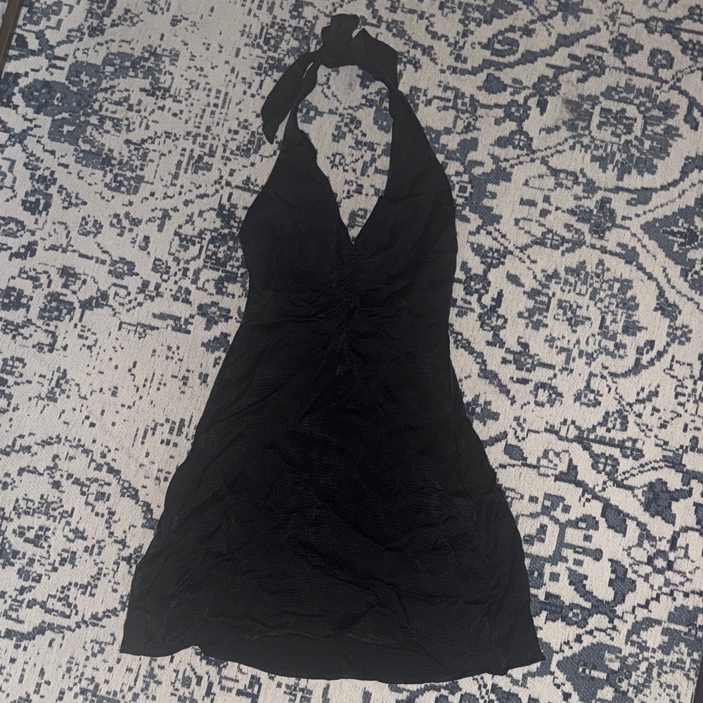 Zara Elegant Black Dress